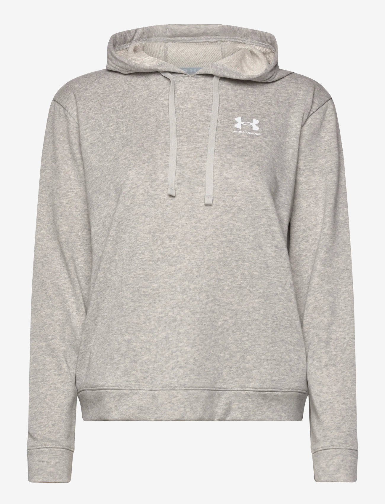Under Armour - UA Rival Terry Hoodie - tops - mod gray light heather - 1