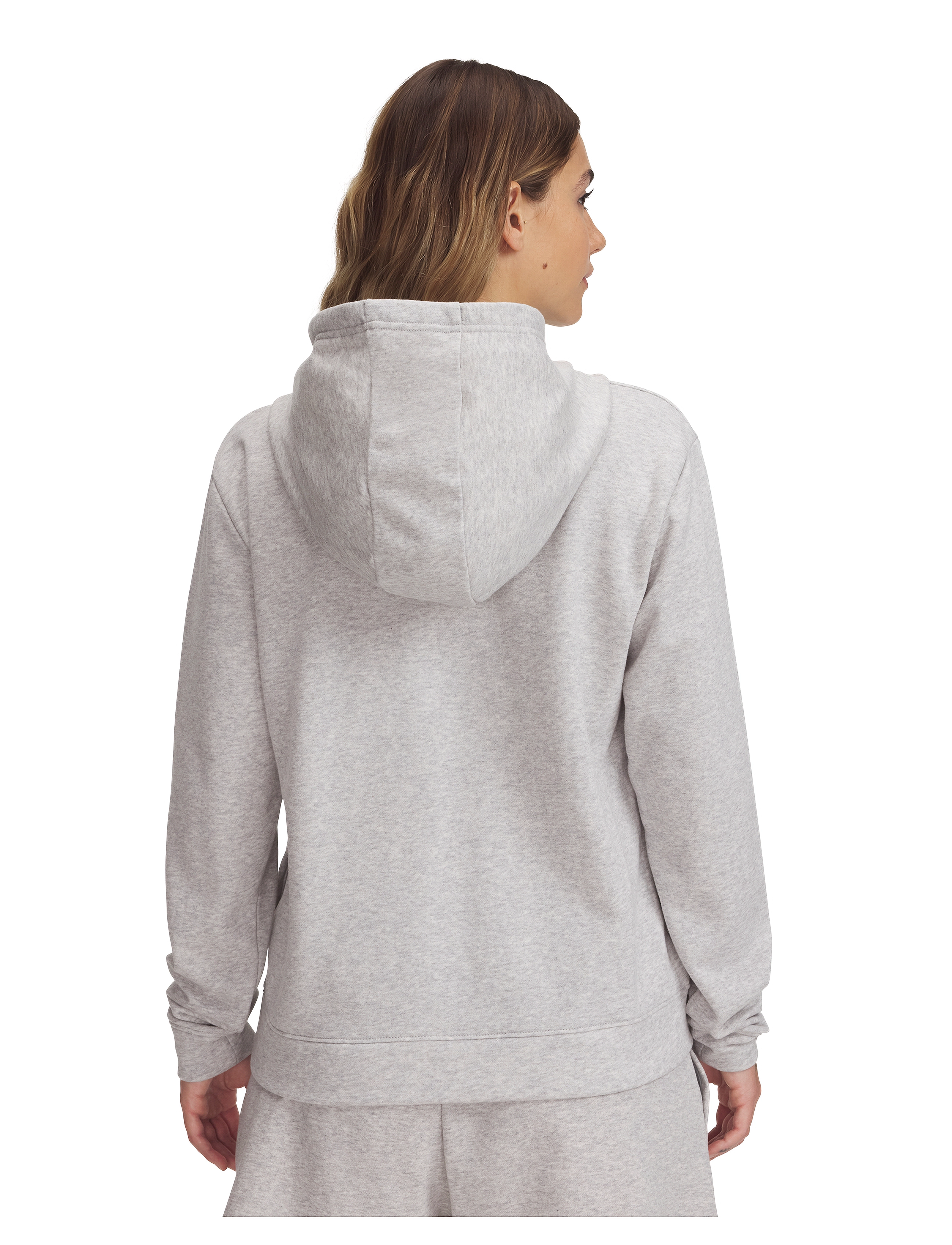 Under Armour - UA Rival Terry Hoodie - huvtröjor - mod gray light heather - 3