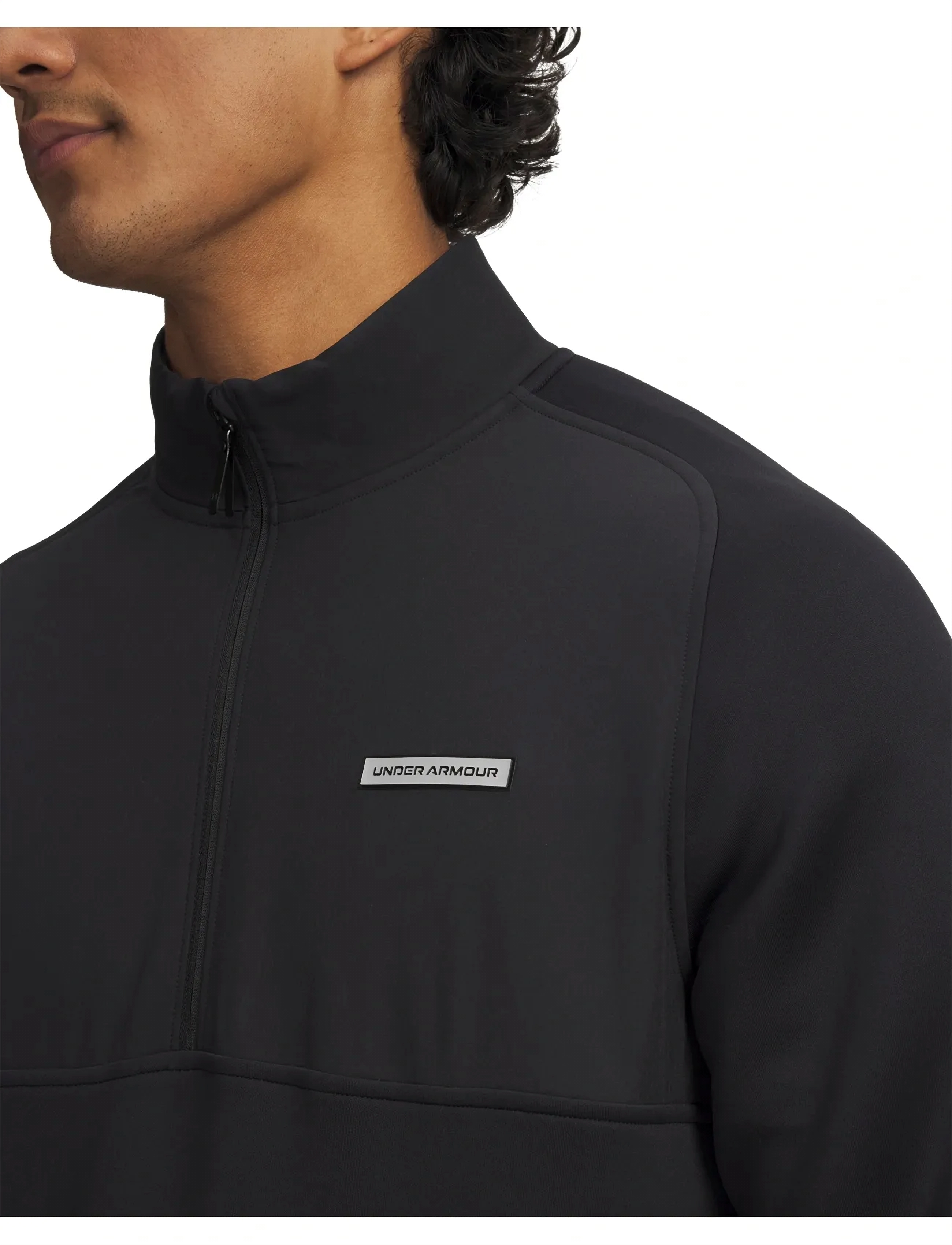 Under Armour - UA Drive Pro Hybrid HZ - fleeces & midlayers - black - 4