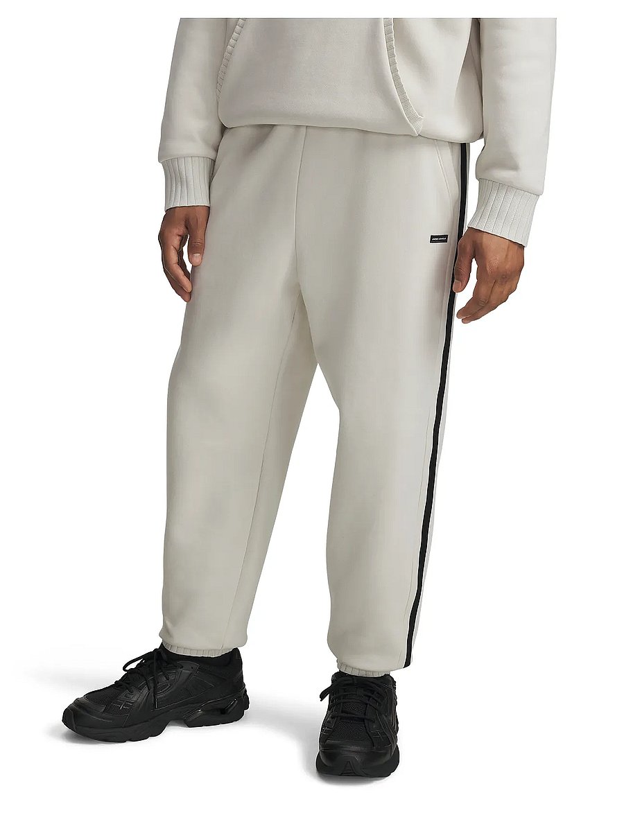 Under Armour - UA Icon Heavy Rib Jogger - hosen - summit white - 0