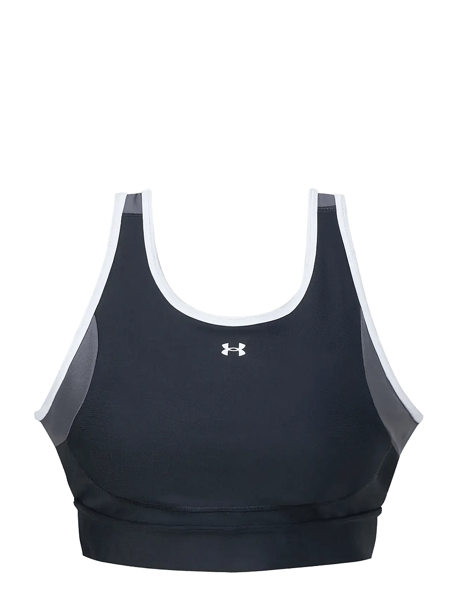 Under Armour - UA Crossback Mid Open Back - sport-bhs - black - 0