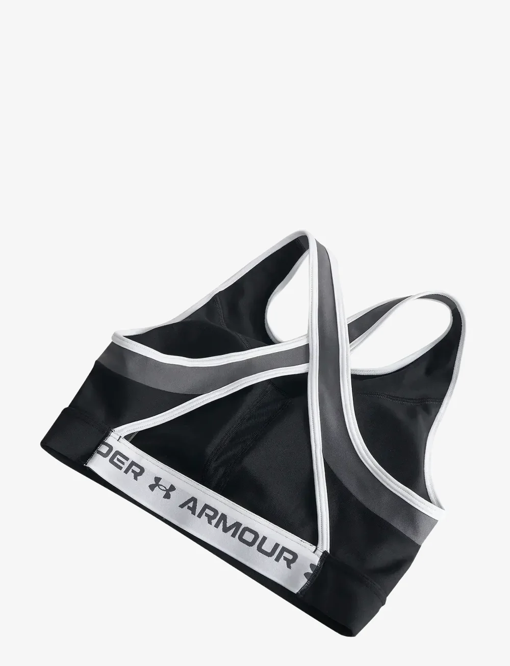 Under Armour - UA Crossback Mid Open Back - sport bh:ar - black - 1