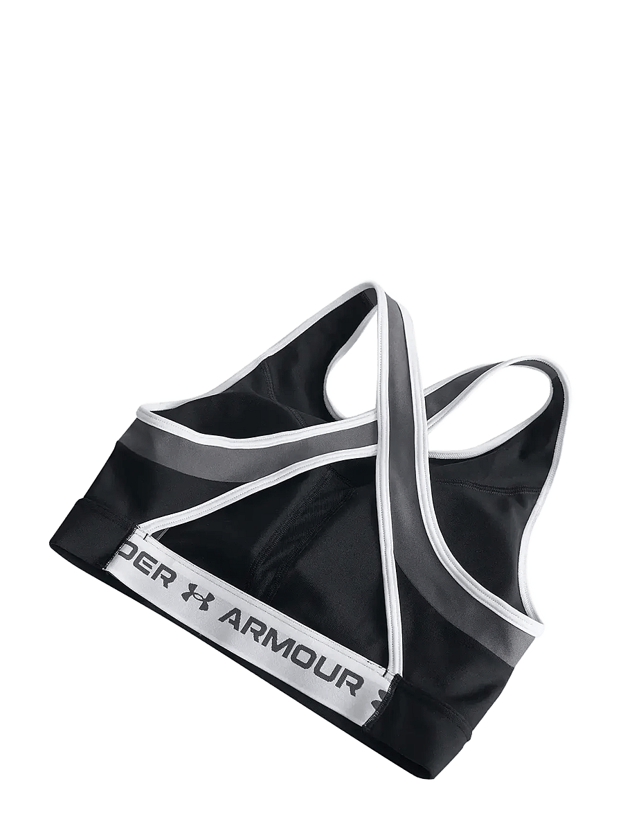 Under Armour - UA Crossback Mid Open Back - sport-bhs - black - 1