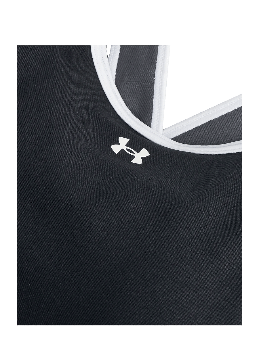 Under Armour - UA Crossback Mid Open Back - sport-bhs - black - 2