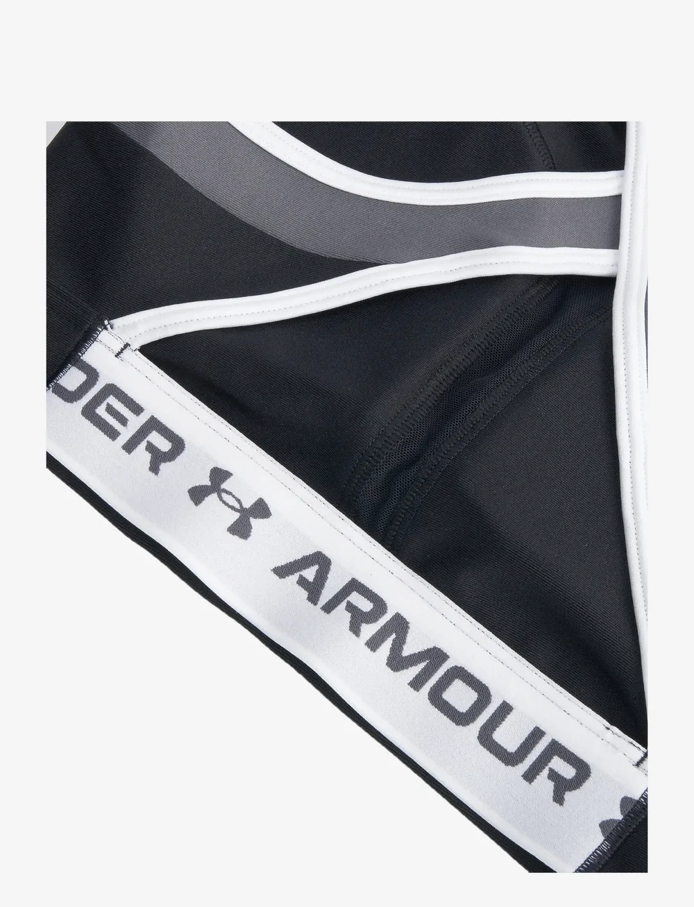 Under Armour - UA Crossback Mid Open Back - sport bh:ar - black - 3