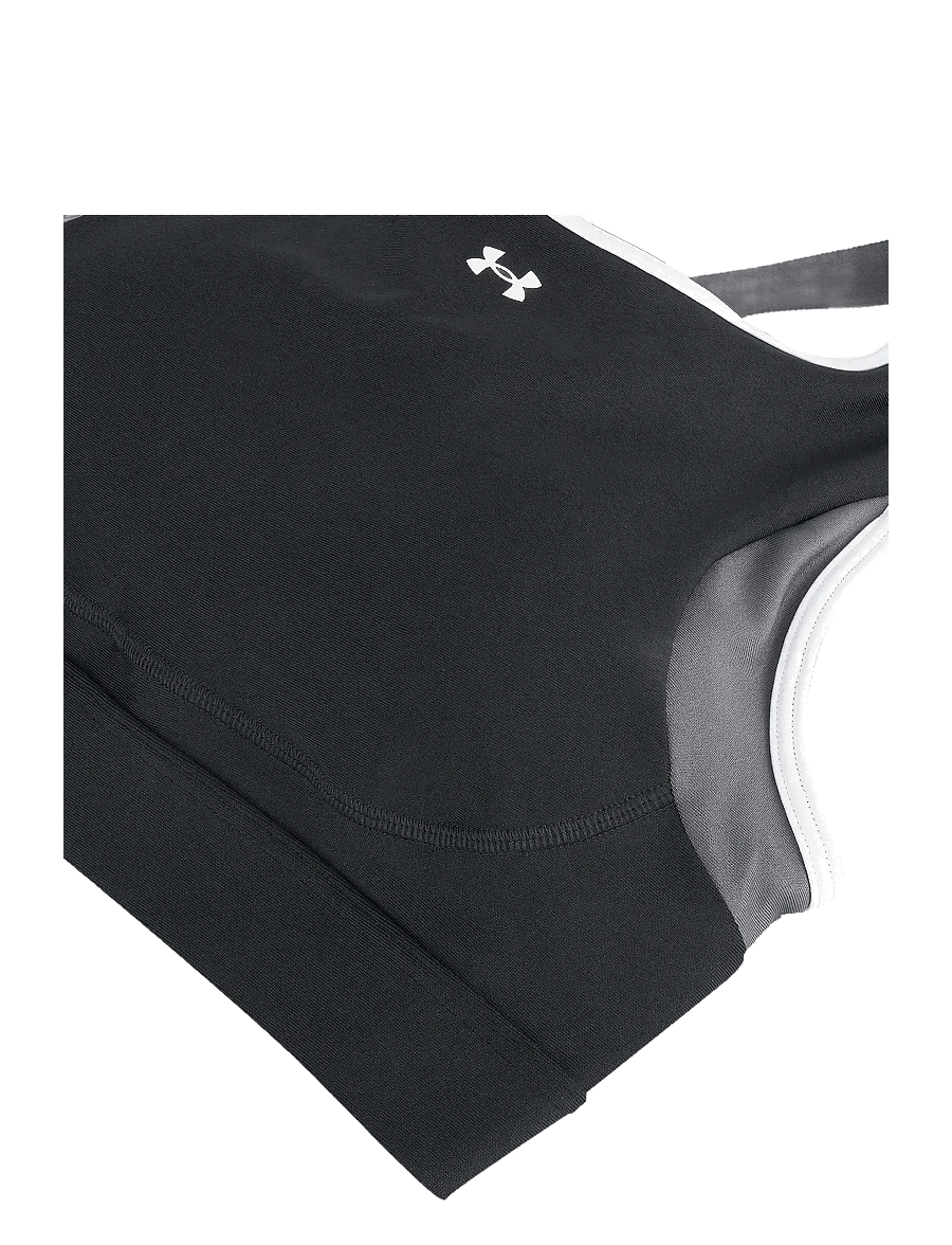 Under Armour - UA Crossback Mid Open Back - sport-bhs - black - 5