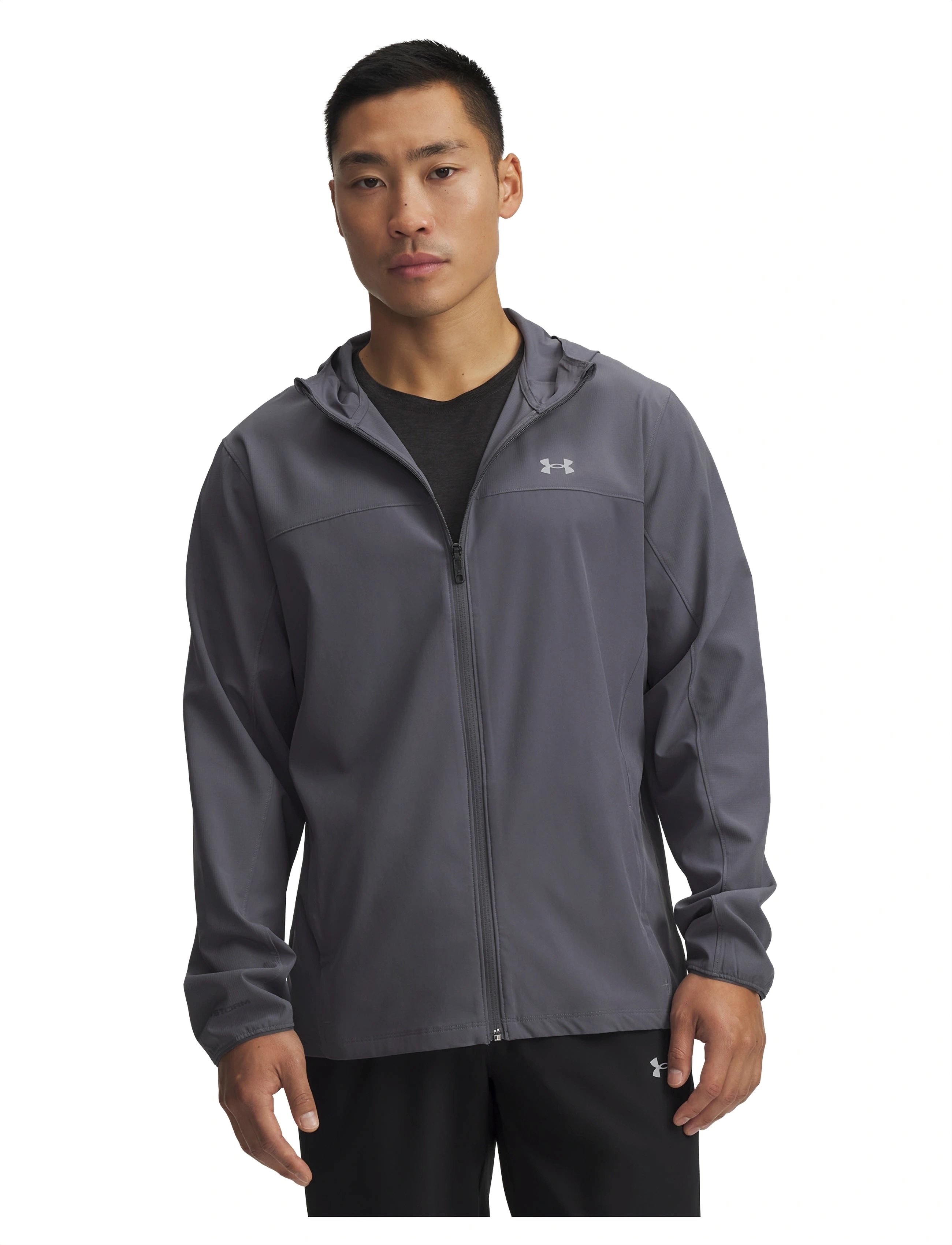 Under Armour Ua Velociti Pro Storm Jacket, L, Sport Jackets, Grau - Training Männerswear