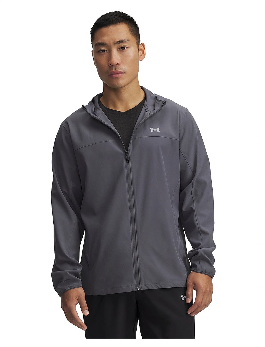 Under Armour - UA Velociti Pro Storm Jacket - sportjacken - castlerock - 0