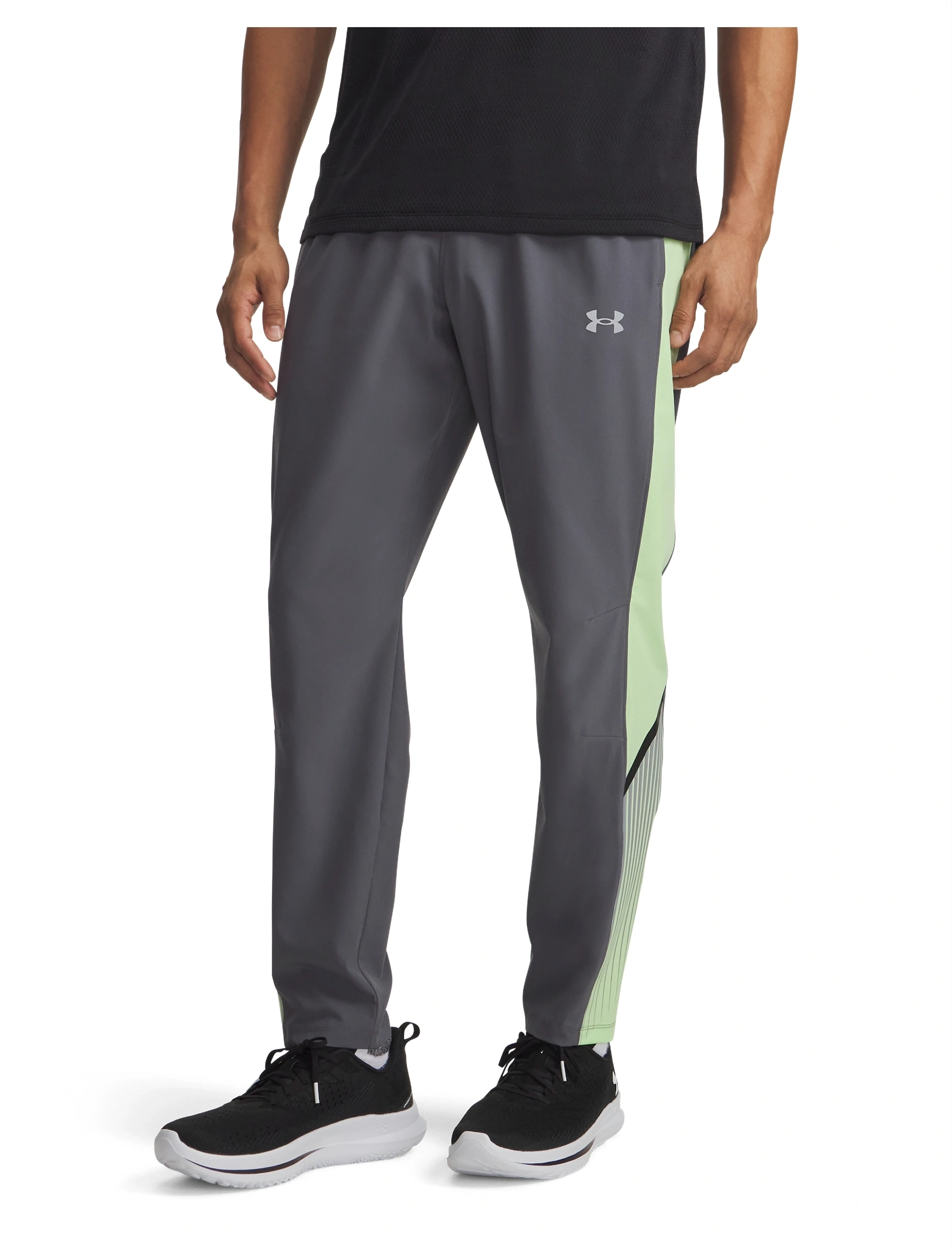 Under Armour Ua Velociti Storm Pant, M, Grey, Sport Pants > Sport Training Pants, Herre