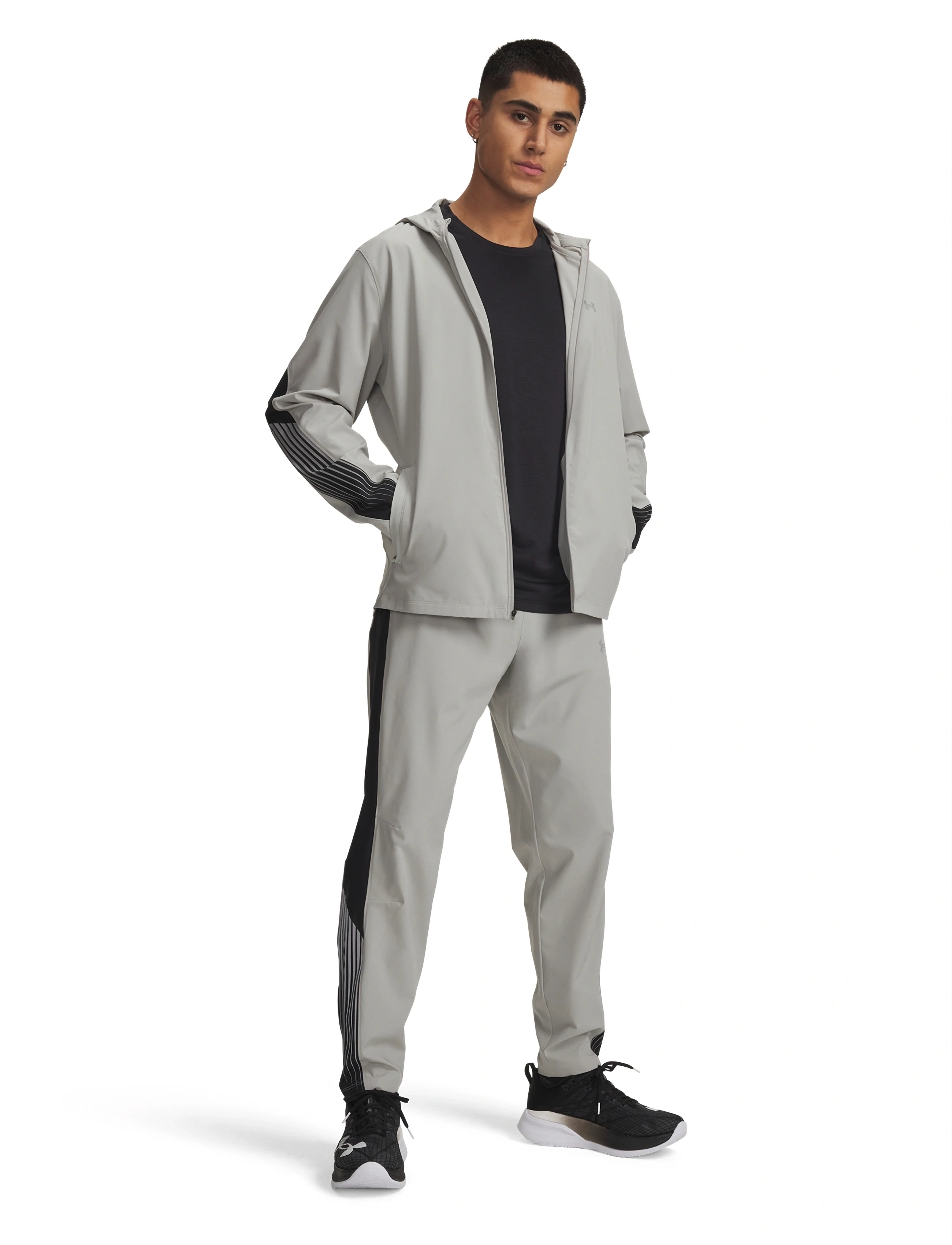 Under Armour - UA Velociti Storm Pant - spordipüksid - titanium - 4