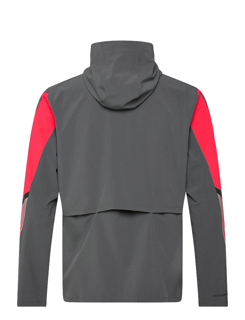 Under Armour - UA Velociti Storm Hooded Jkt - Íþróttajakkar - castlerock - 2