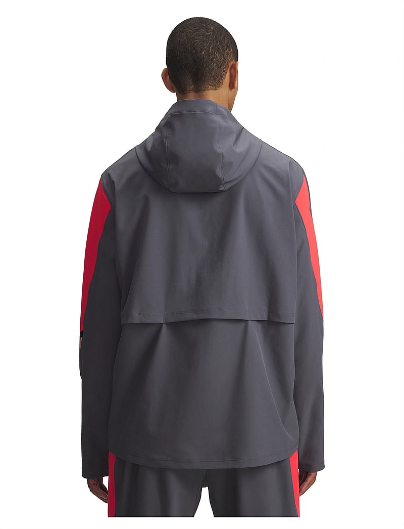 Under Armour - UA Velociti Storm Hooded Jkt - Íþróttajakkar - castlerock - 3