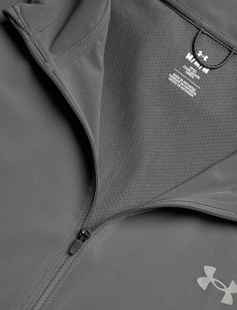 Under Armour - UA Velociti Storm Hooded Jkt - Íþróttajakkar - castlerock - 5