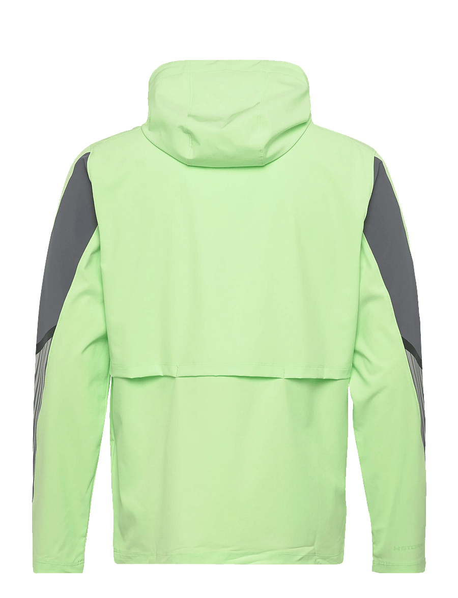Under Armour - UA Velociti Storm Hooded Jkt - kurtki sportowe - lumos lime - 2