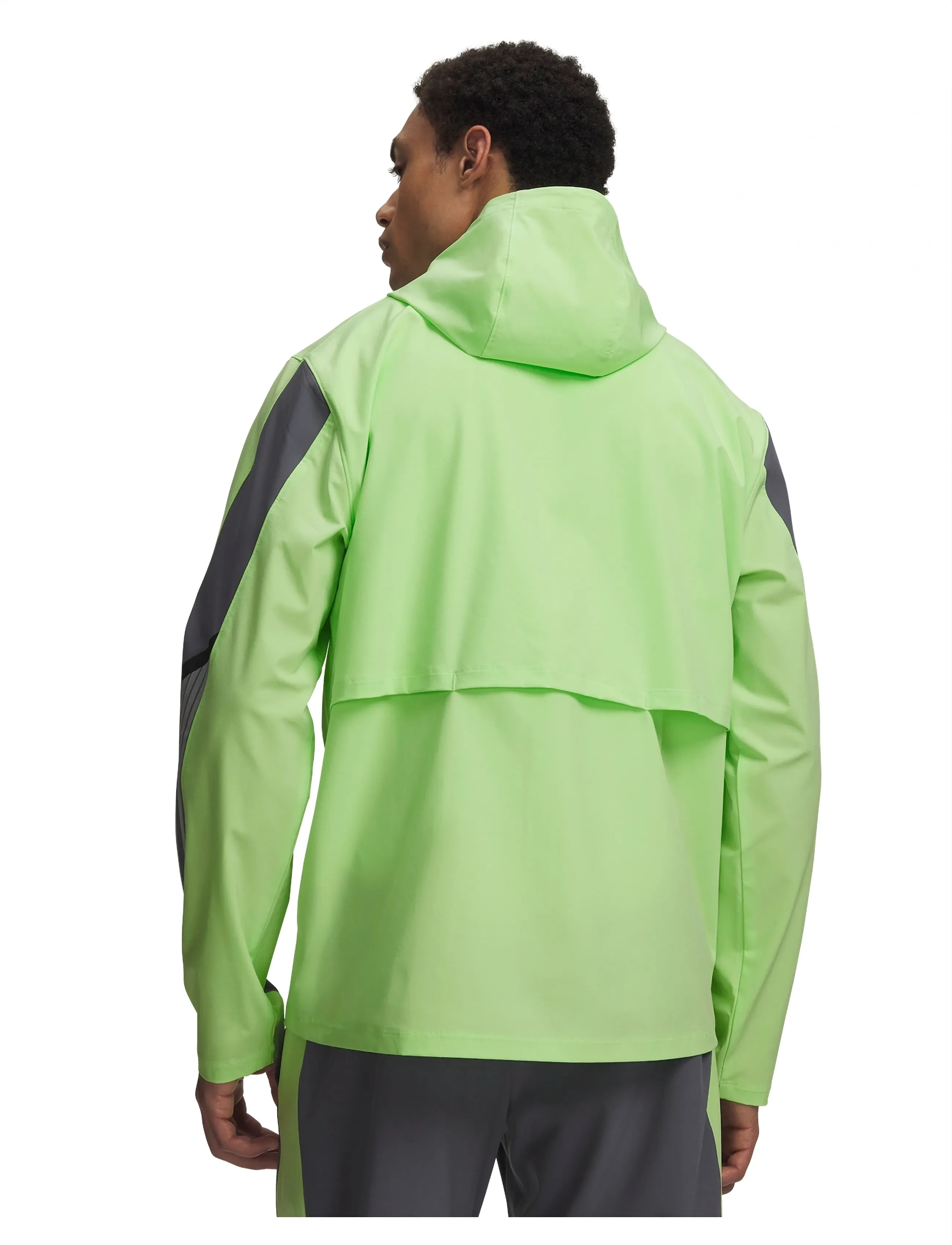 Under Armour - UA Velociti Storm Hooded Jkt - spordijakid - lumos lime - 3