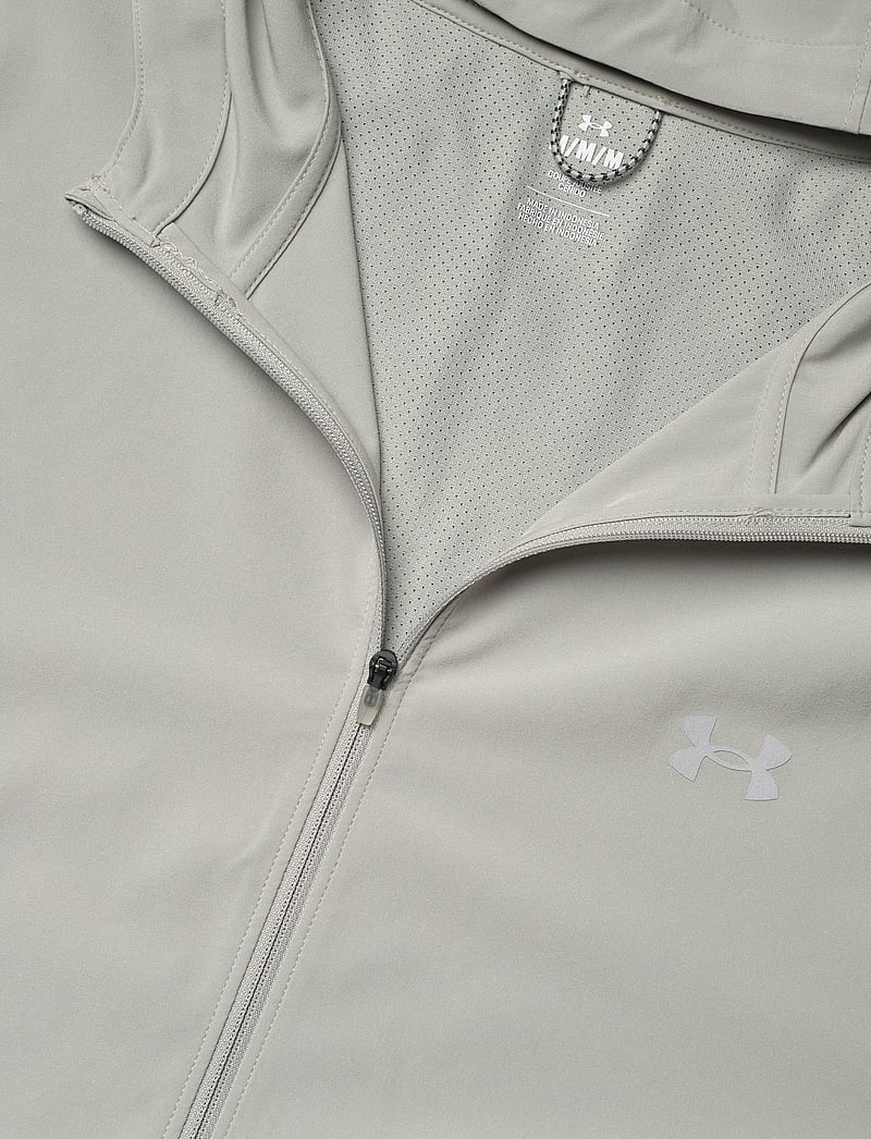 Under Armour - UA Velociti Storm Hooded Jkt - sports jackets - titanium - 5