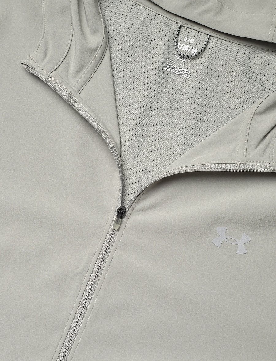 Under Armour - UA Velociti Storm Hooded Jkt - sportjacken - titanium - 5