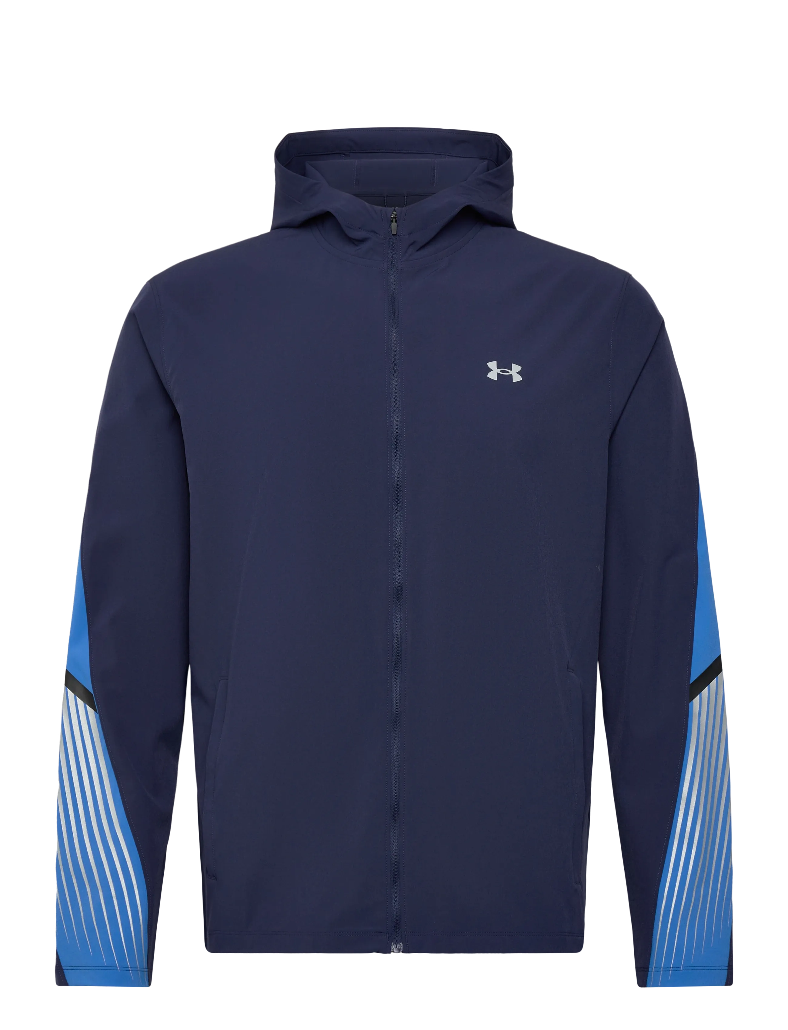 Under Armour UA Velociti Storm Hooded Jkt - Jacken - WASHED NAVY / navy