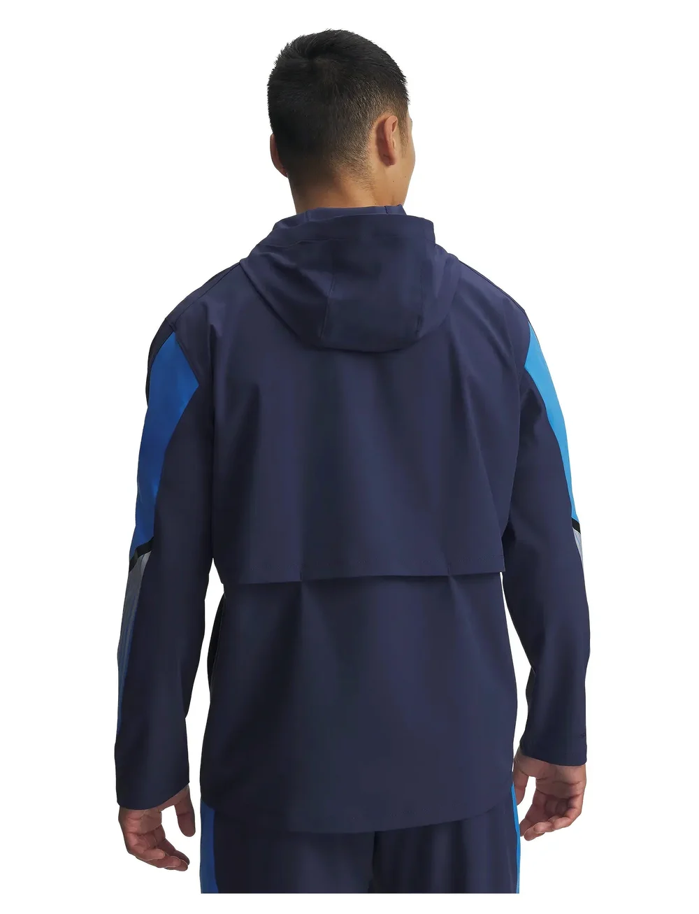 Under Armour - UA Velociti Storm Hooded Jkt - sportjackor - washed navy - 3
