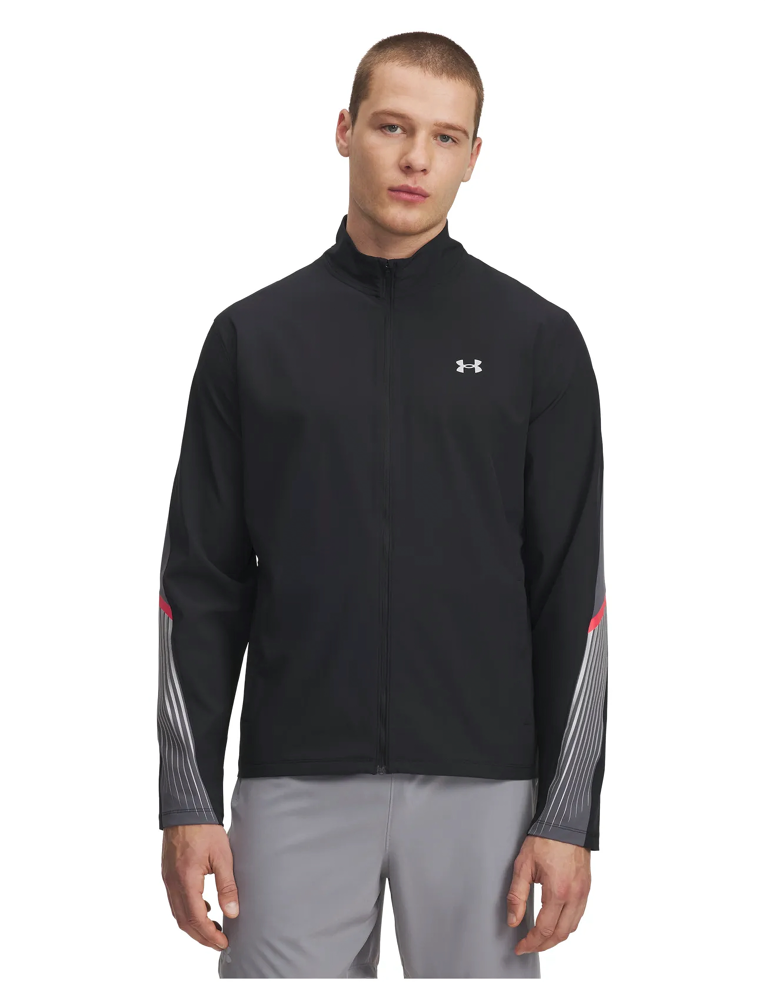 Under Armour Ua Velociti Storm Jacket, L, Black, Sport Jackets > Sport Training Jackets, Herre