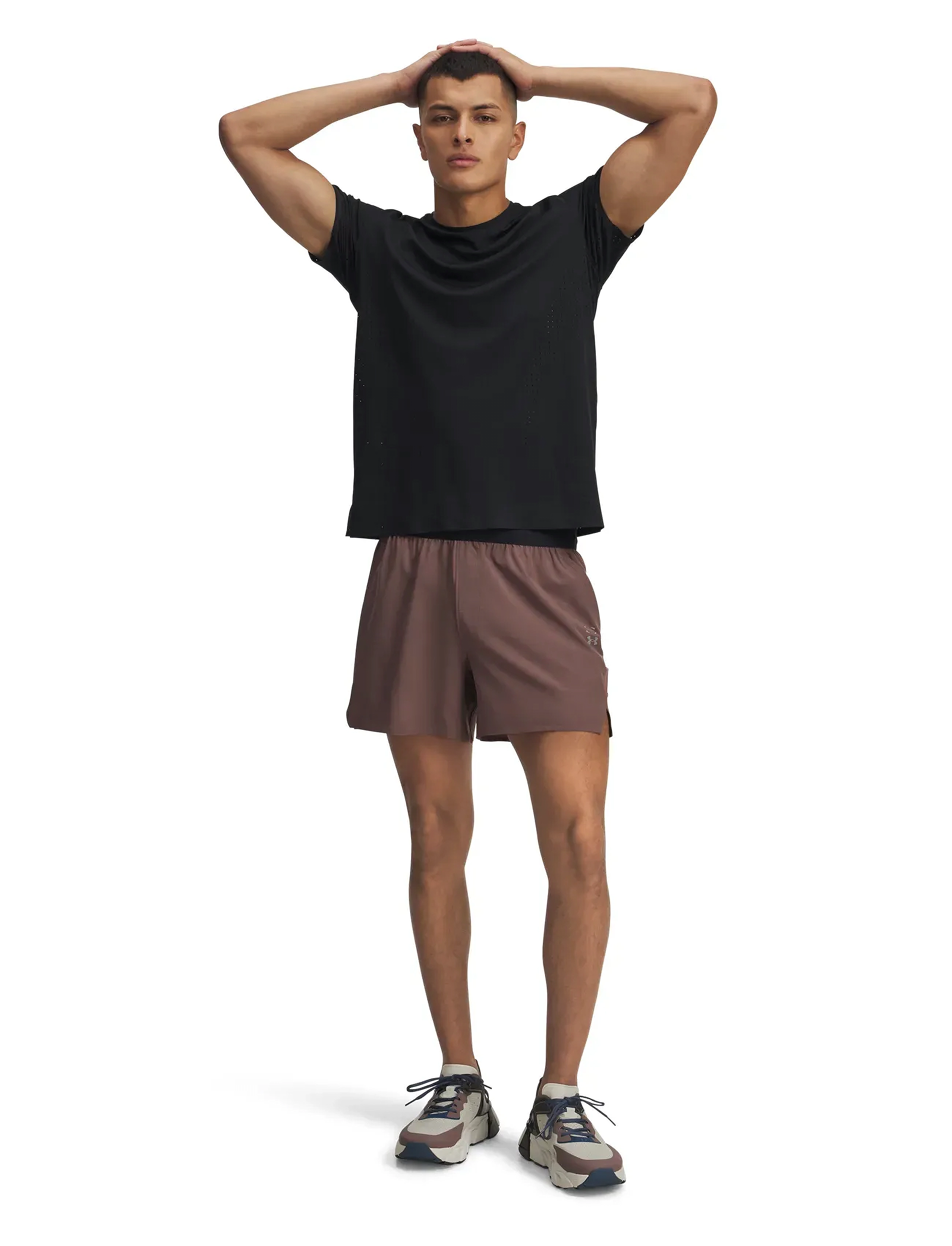Under Armour - UA Halo Train Short - træningsshorts - sierra taupe - 4