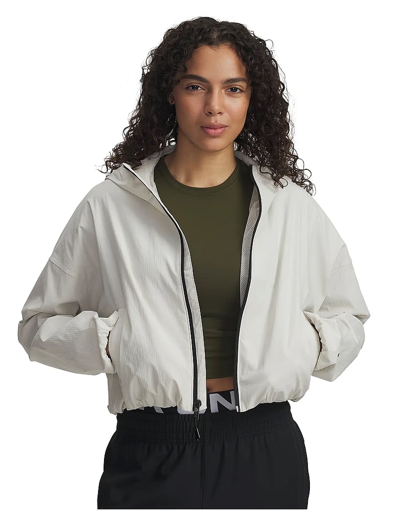 Under Armour - Unstoppable Woven Rstop LS - ytterkläder - summit white - 0