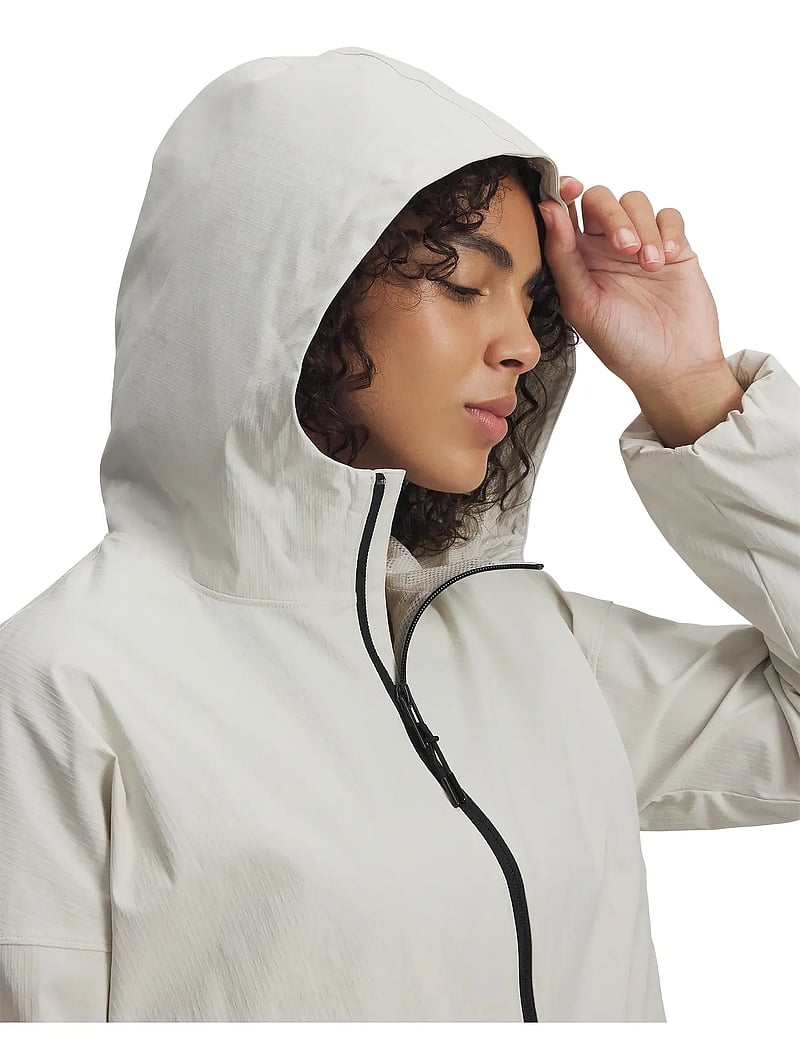 Under Armour - Unstoppable Woven Rstop LS - ytterkläder - summit white - 4