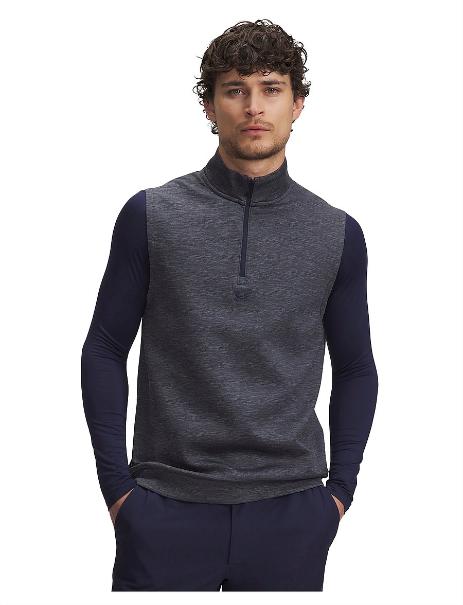 Under Armour - UA Drive Midlayer Vest - Õueriided - midnight navy - 0