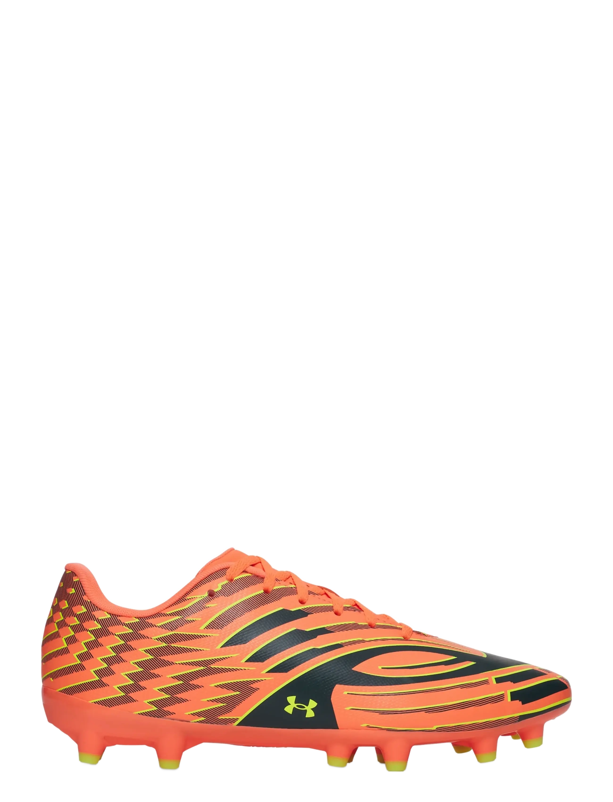 Under Armour - UA U Shadow Club 4 FG - fodboldstøvler - electric tangerine - 0