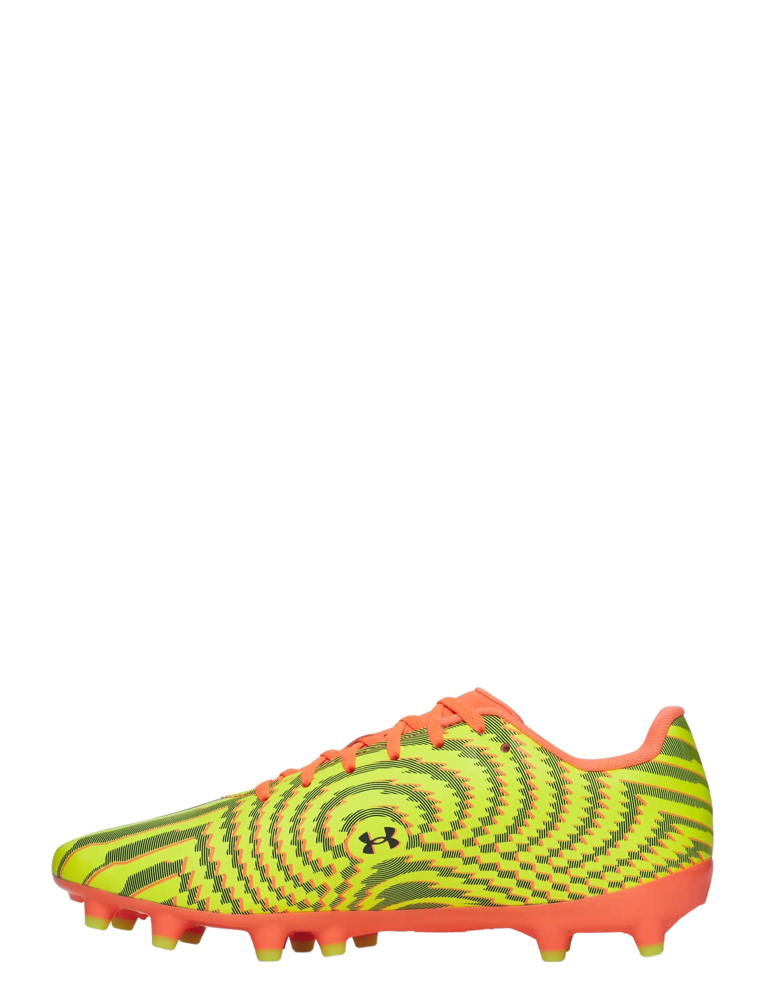 Under Armour - UA U Mach 1 Club FG - fodboldstøvler - electric tangerine - 4