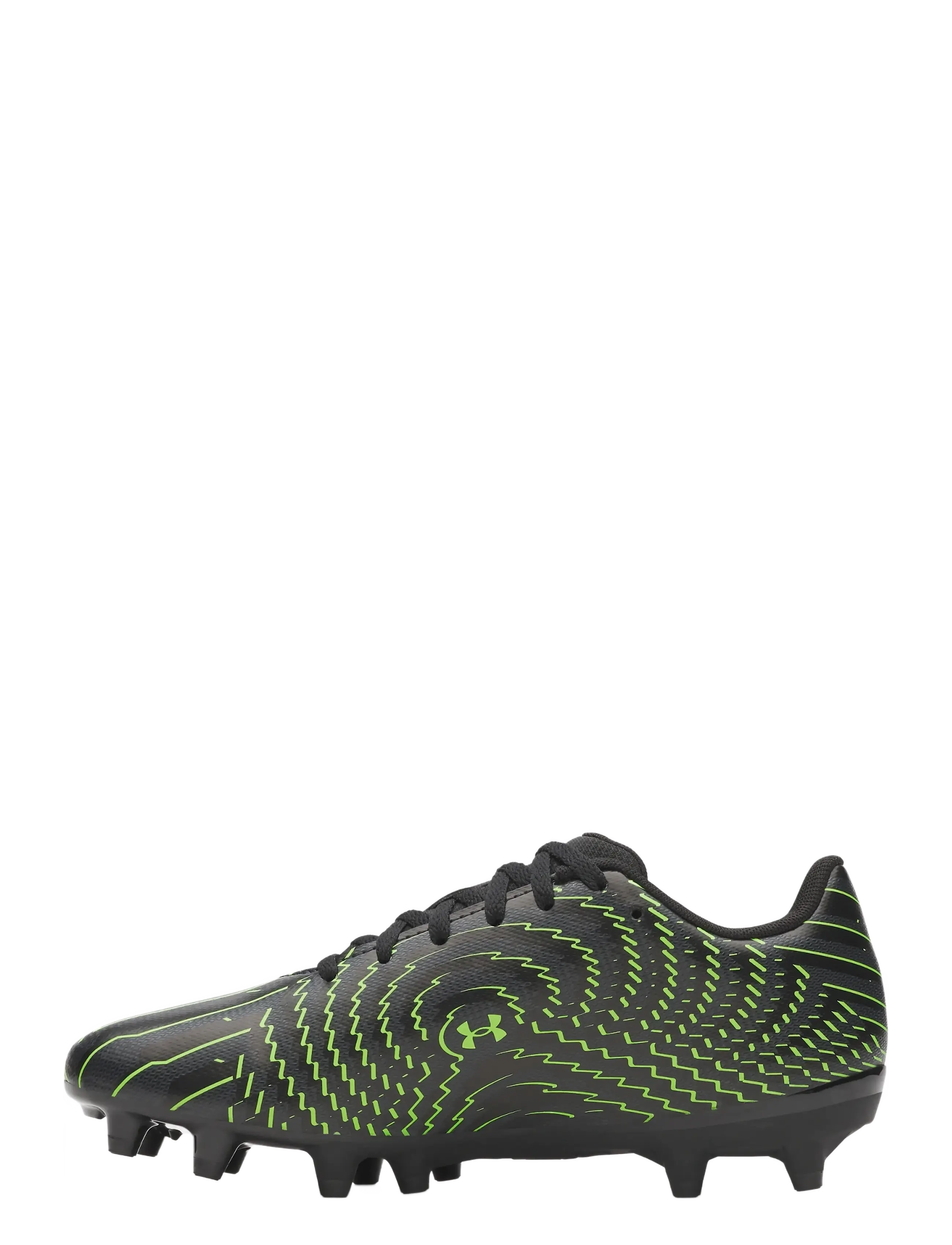 Under Armour - UA Mach 1 Club FG Jr - fodboldstøvler - black - 4