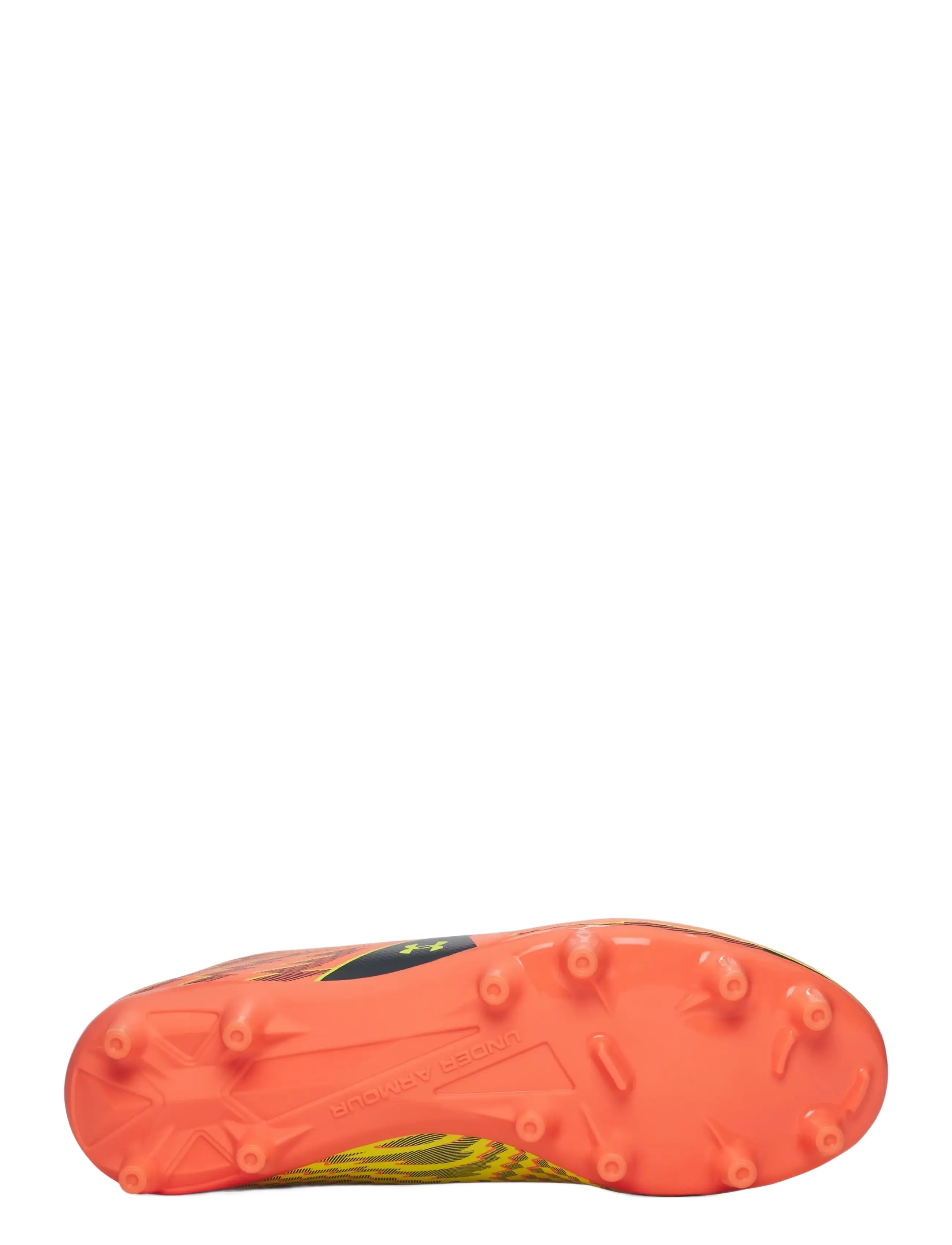 Under Armour - UA Shadow Club 4 FG Jr - fodboldstøvler - electric tangerine - 2