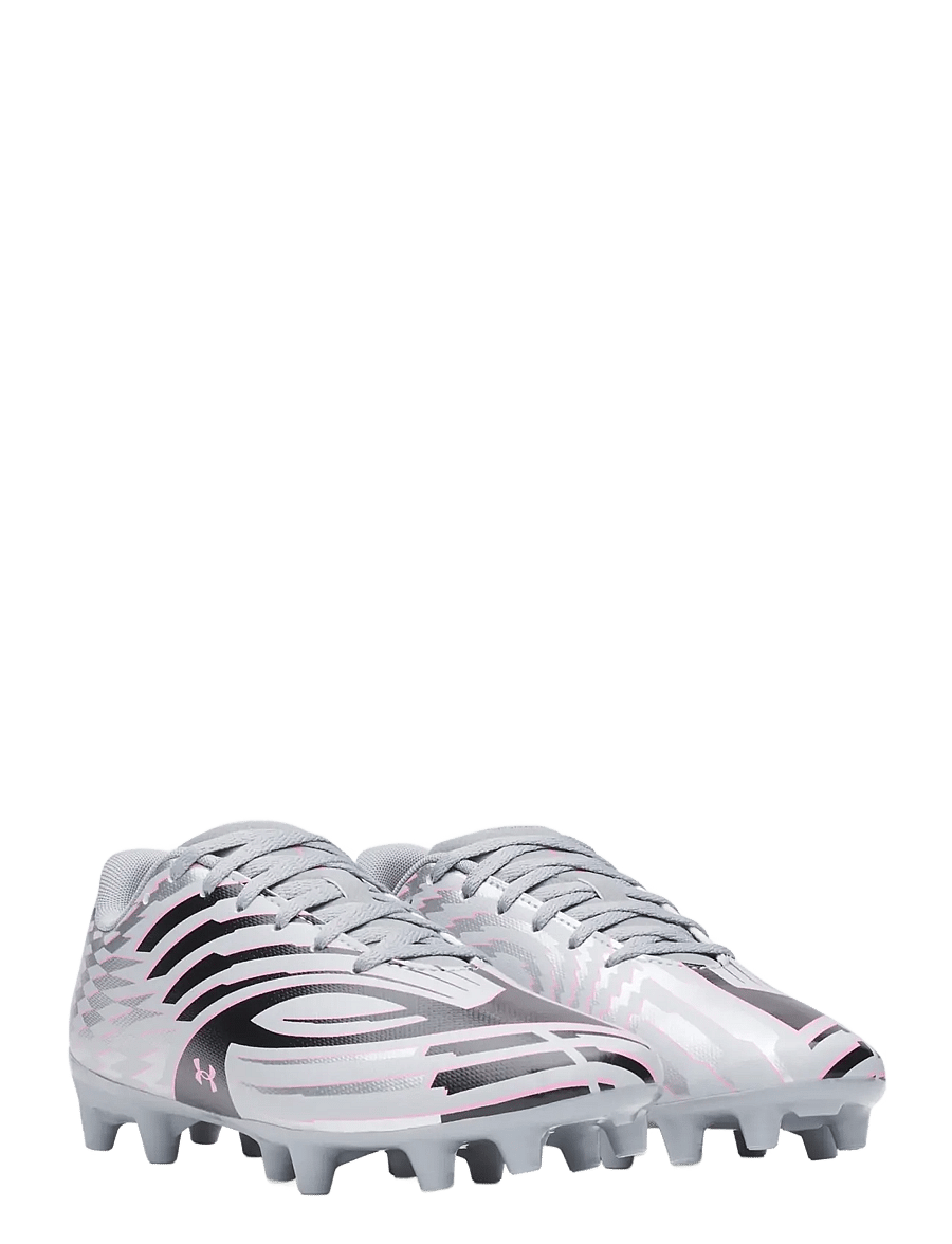 Under Armour - UA Shadow Club 4 FG Jr - fußballstiefel - steel - 1
