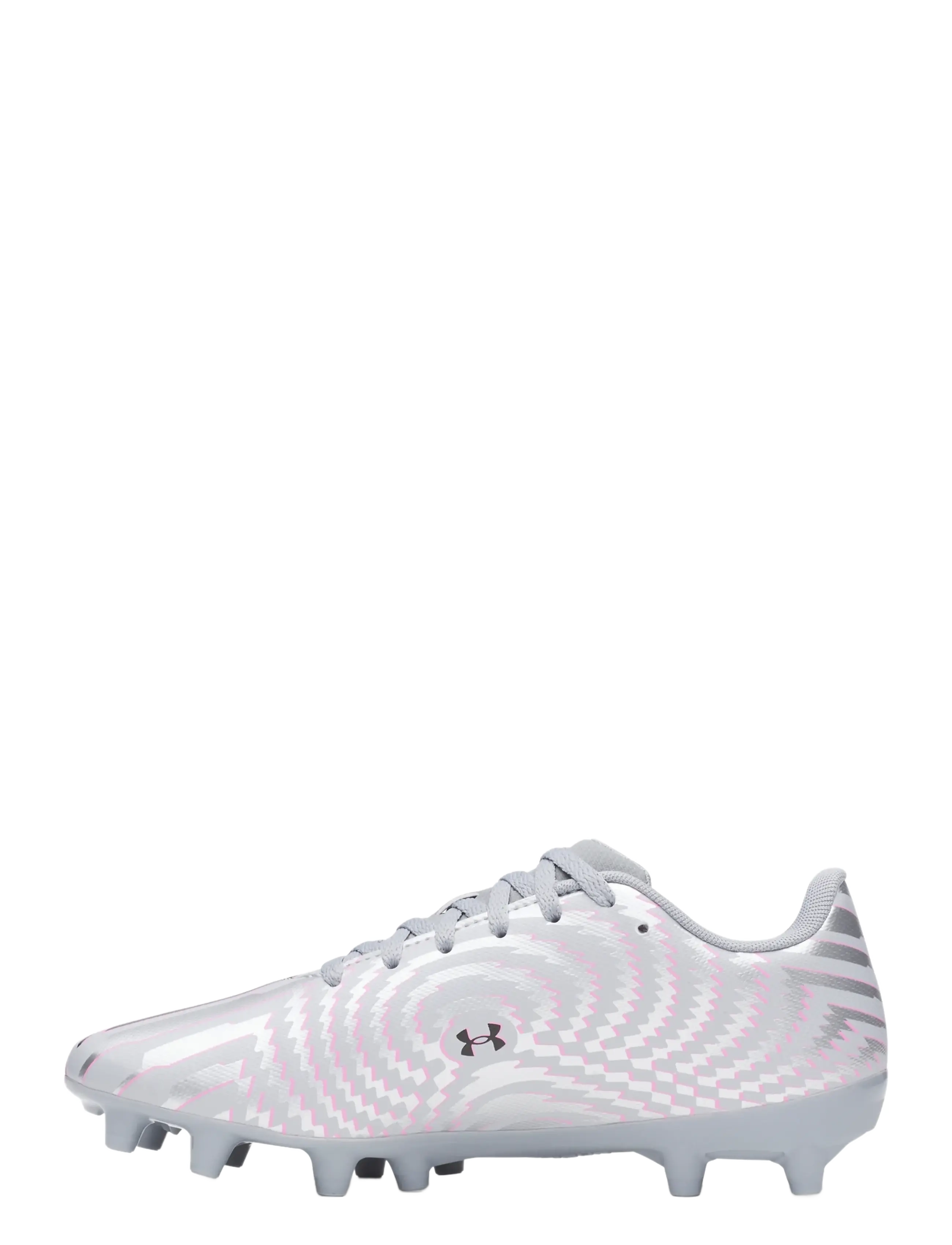 Under Armour - UA Mach 1 Club FG Jr - fodboldstøvler - steel - 4