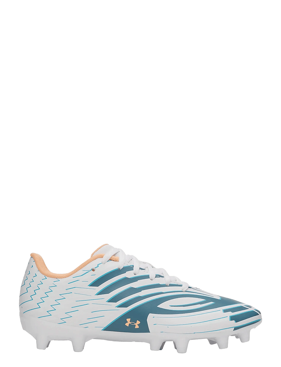 Under Armour - UA Shadow Club 4 FG Jr - fotbollsskor - white - 0
