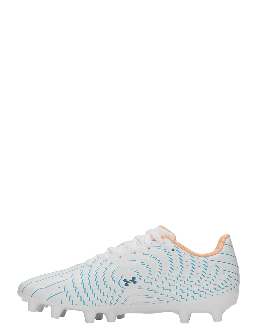 Under Armour - UA Shadow Club 4 FG Jr - fotbollsskor - white - 4