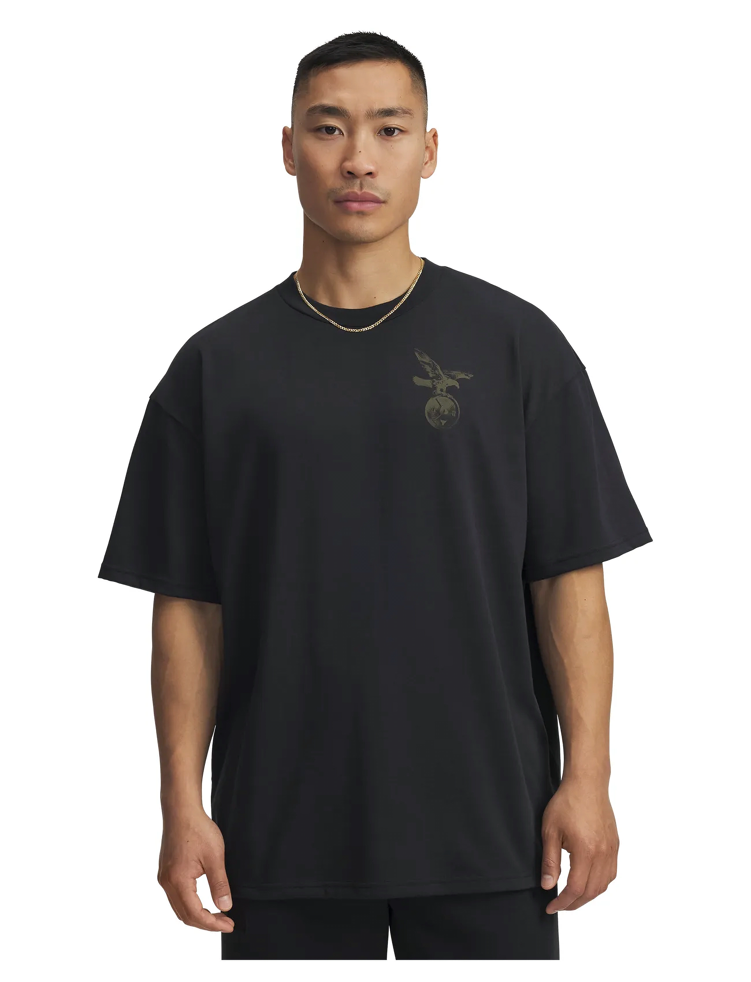 Under Armour UA Pjt Rck SS Q4 ST - Kurzärmelig - BLACK / black