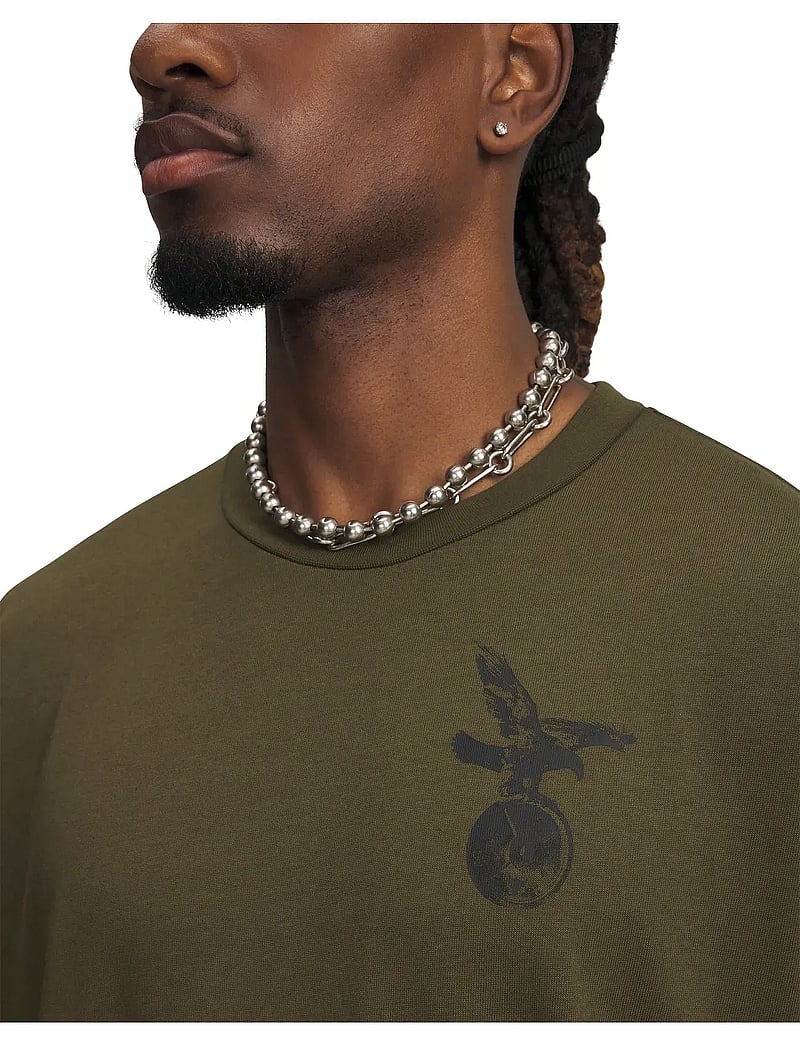 Under Armour - UA Pjt Rck SS Q4 ST - t-shirts - expedition green - 4