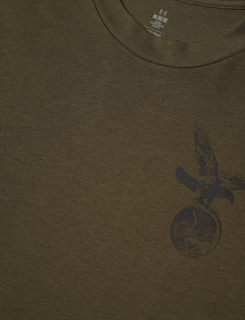 Under Armour - UA Pjt Rck SS Q4 ST - t-shirts - expedition green - 5