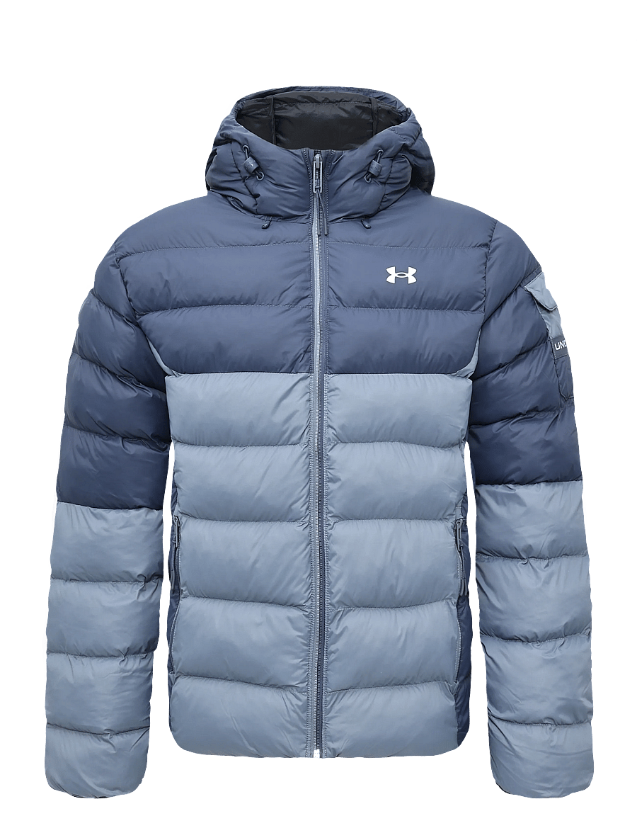 Under Armour - UA Sportswear Puff Jkt - down jackets - downpour gray - 1