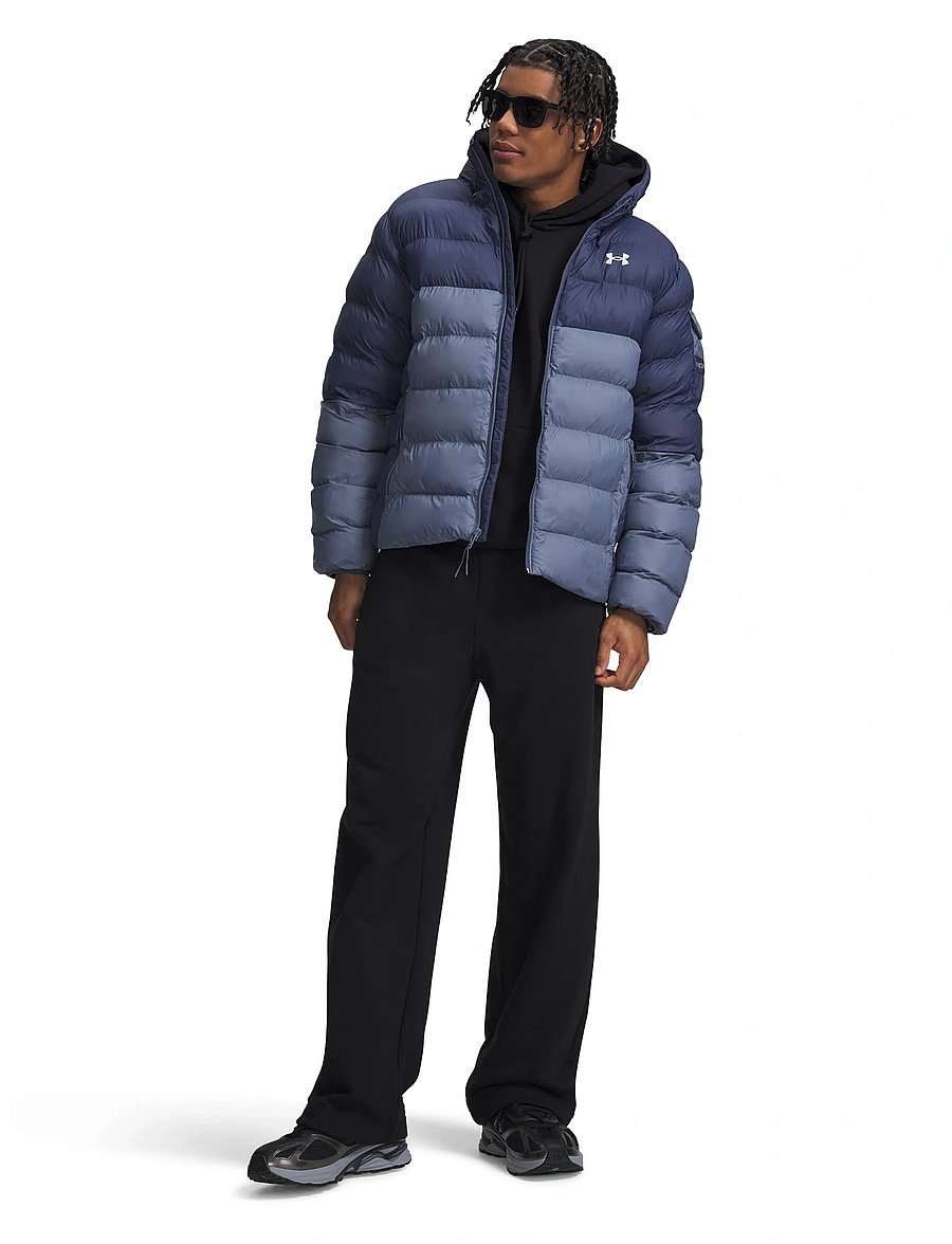 Under Armour - UA Sportswear Puff Jkt - down jackets - downpour gray - 4