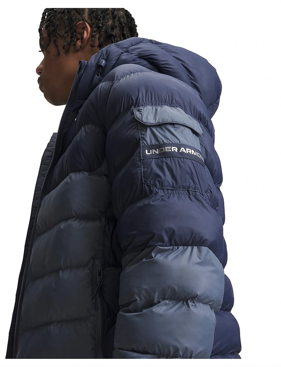 Under Armour - UA Sportswear Puff Jkt - down jackets - downpour gray - 5