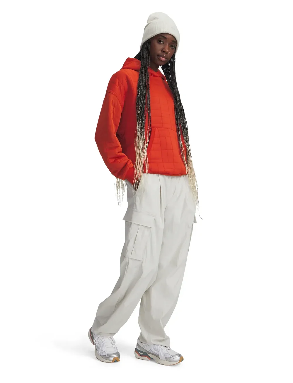 Under Armour - UA Unstoppable Rstop Cargo - träningsbyxor - summit white - 4