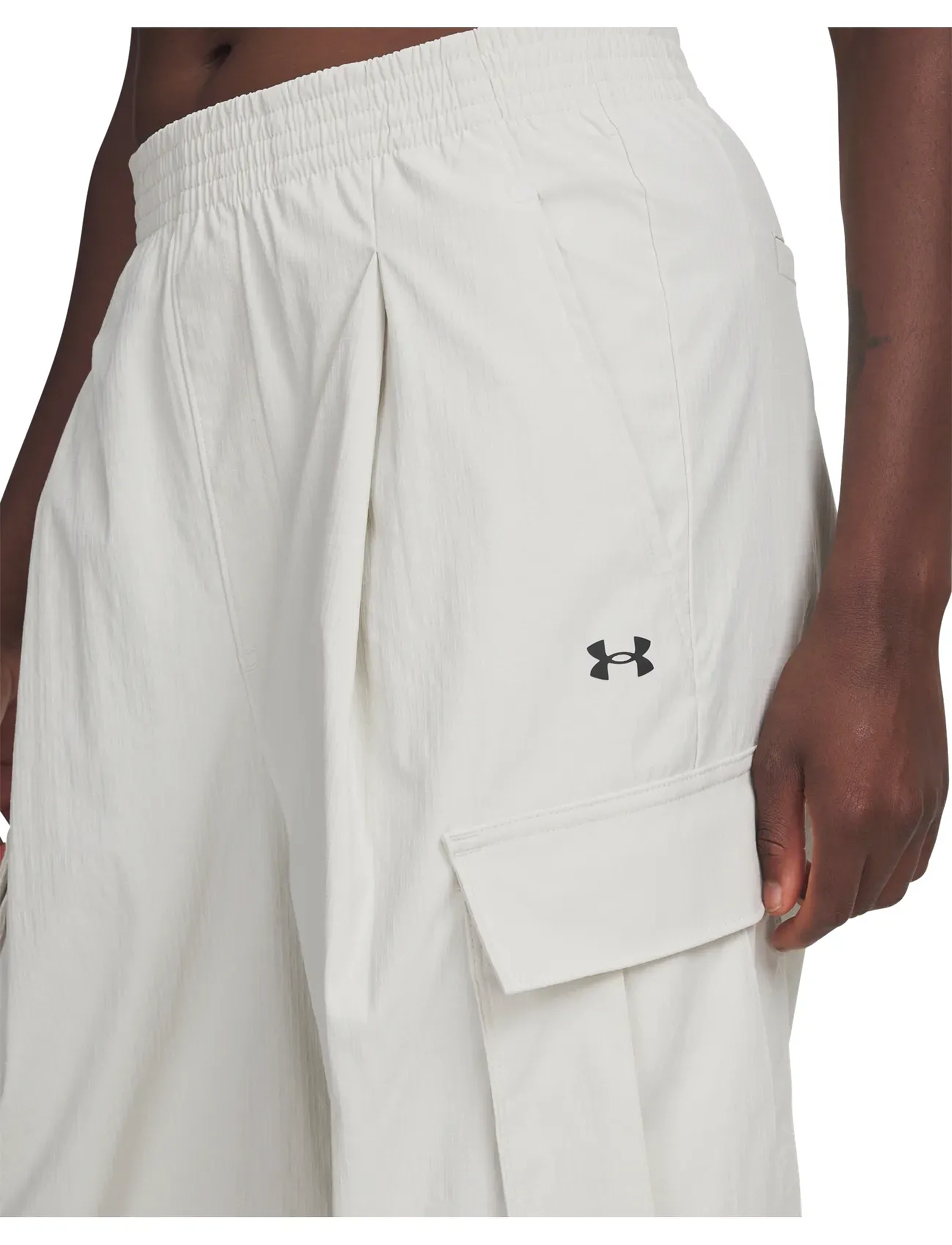 Under Armour - UA Unstoppable Rstop Cargo - spodnie dresowe - summit white - 5