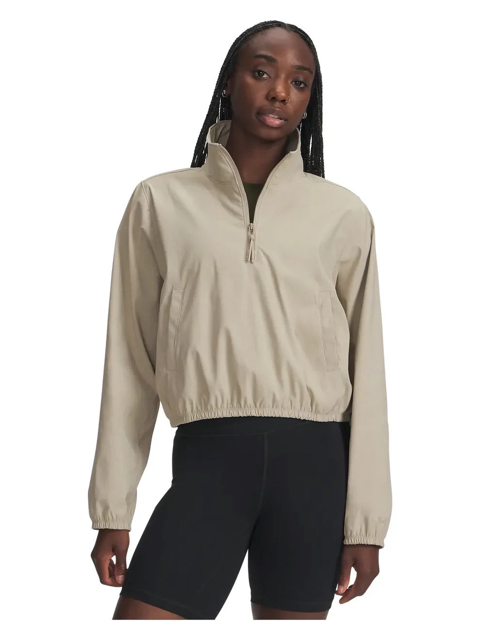 Under Armour - UA Unstoppable Wvn HZ - anorakker - city khaki - 0