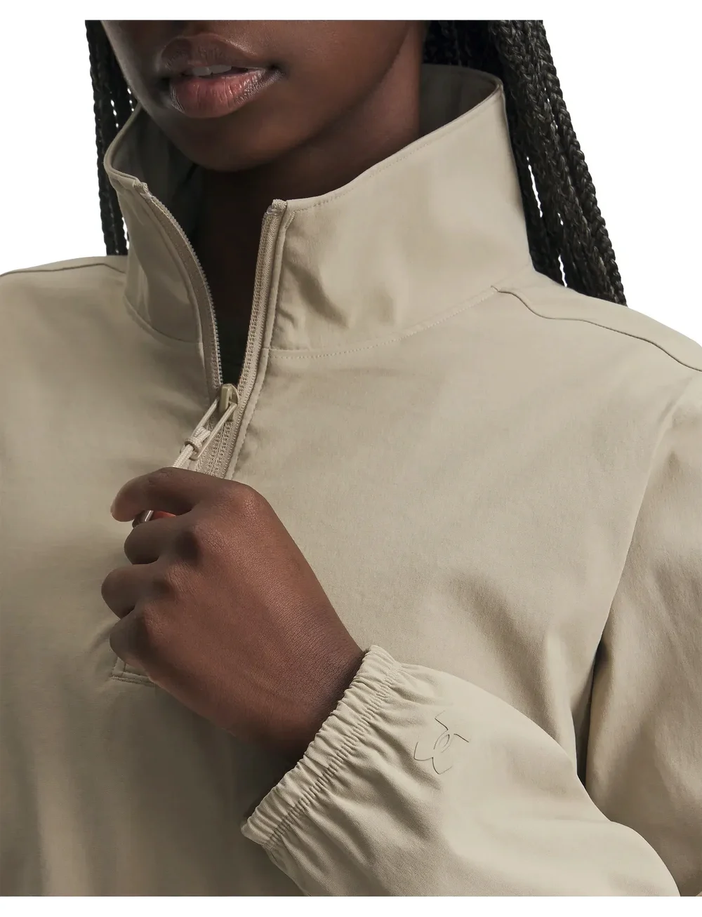 Under Armour - UA Unstoppable Wvn HZ - anorakker - city khaki - 4