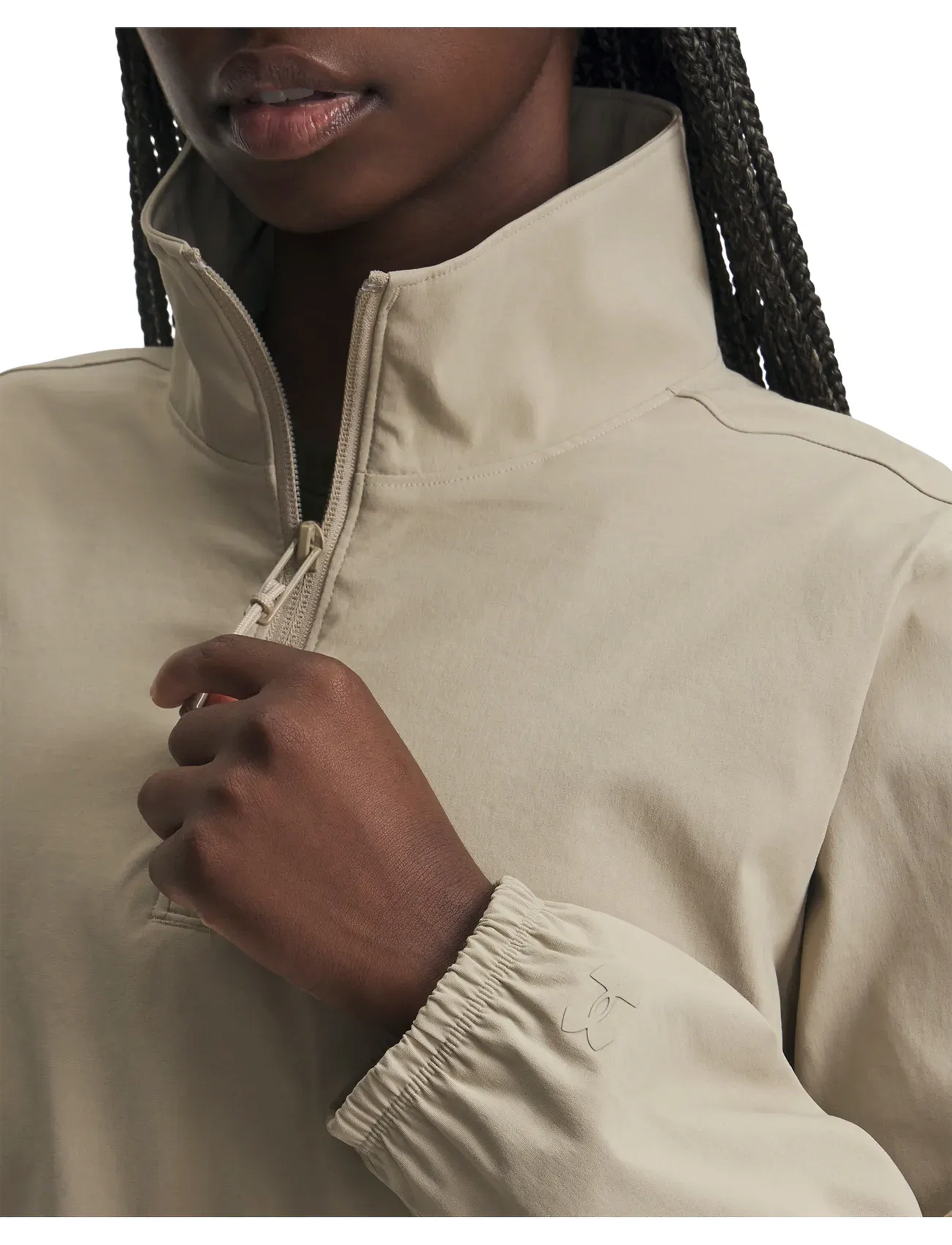 Under Armour - UA Unstoppable Wvn HZ - anoraks - city khaki - 4