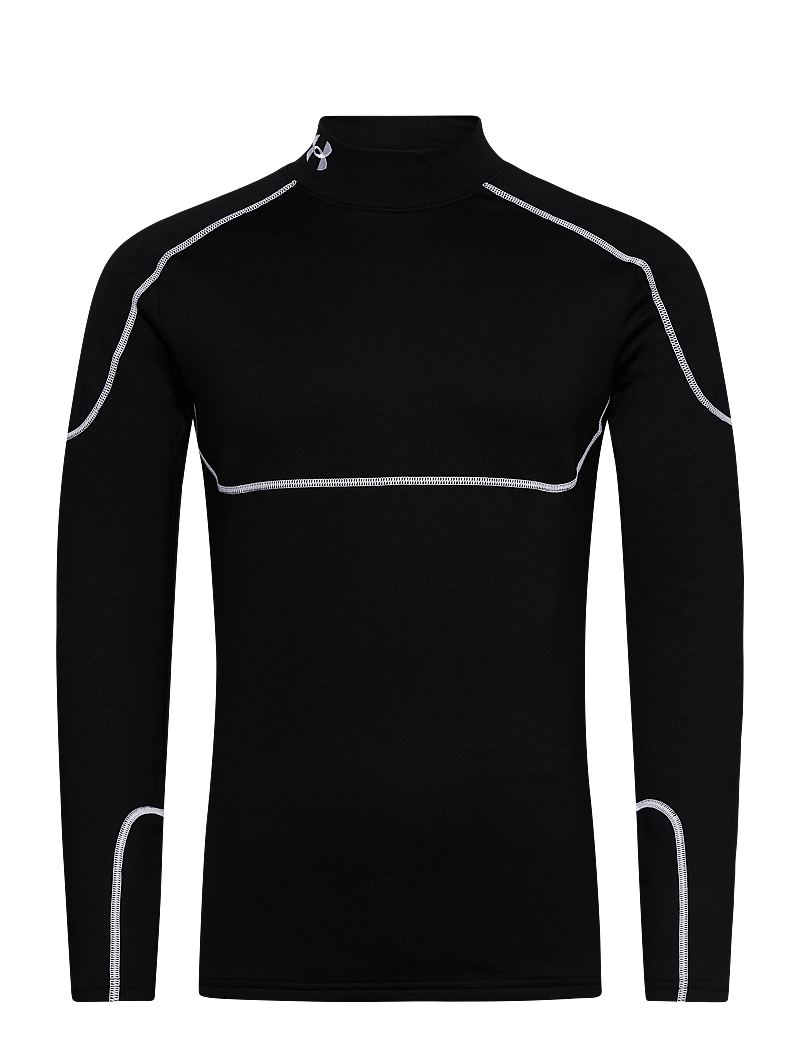 Under Armour - Cold Weather Grid LS Mock - langarmshirts - black - 1
