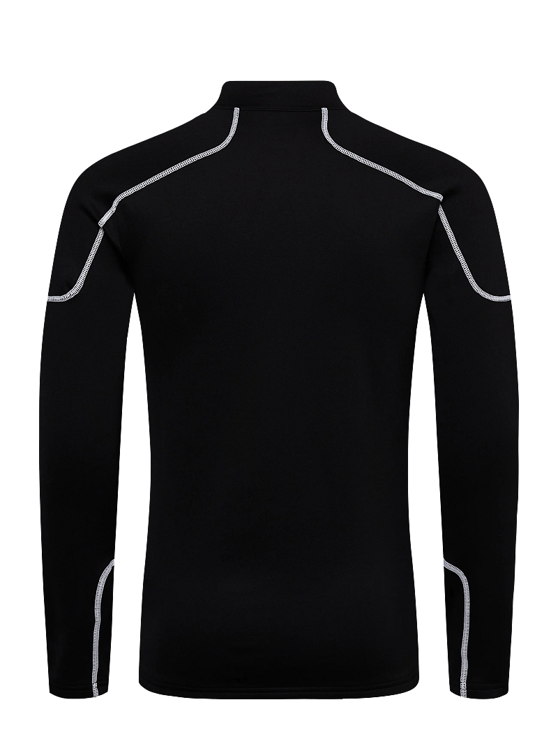Under Armour - Cold Weather Grid LS Mock - langarmshirts - black - 2