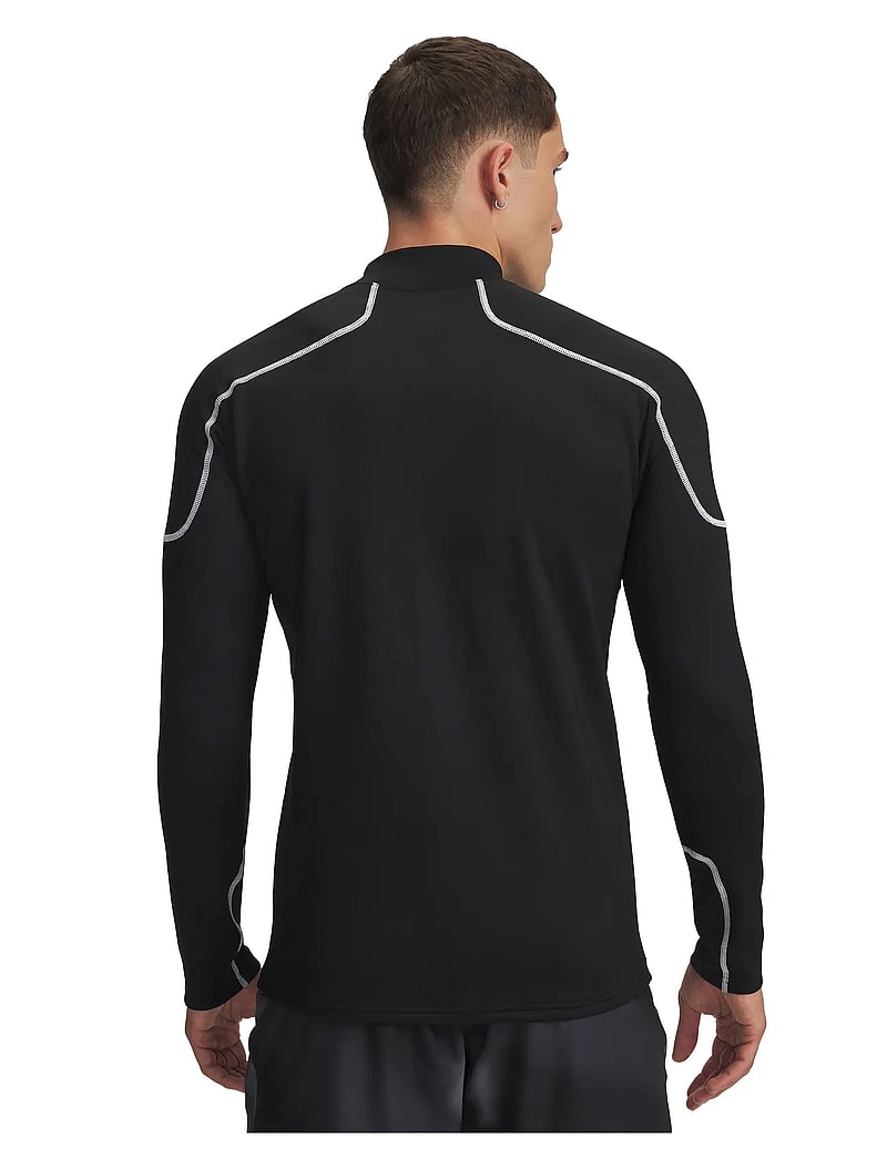 Under Armour - Cold Weather Grid LS Mock - langarmshirts - black - 3